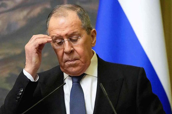 El ministro ruso de Exteriores, Serguei Lavrov.