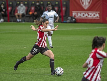 Sophie Istillart a joué 43 matchs avec l'Athletic Bilbao.