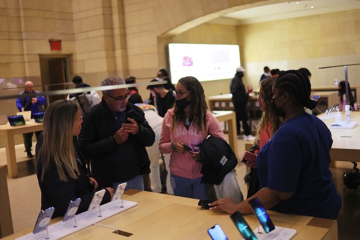 Una de las tiendas ubicadas en la estación Grand Central de Nueva York.