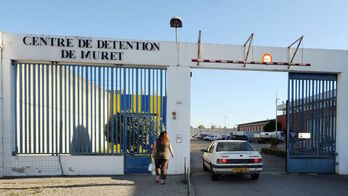 Entrada de la prisión de Muret (Haute-Garonne), donde se encuentra encarcelado Ion Kepa Parot