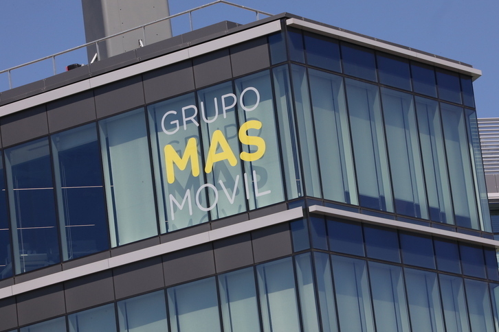 Sede del grupo MásMóvil en Madrid.