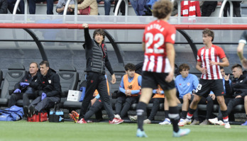 Patxi Salinas ha logrado salvar al Bilbao Athletic esta temporada.