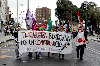 Manifestación anterior de la plantilla de BetiON.