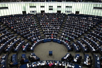Vista general del Parlamento europeo durante una sesión el 6 de julio.