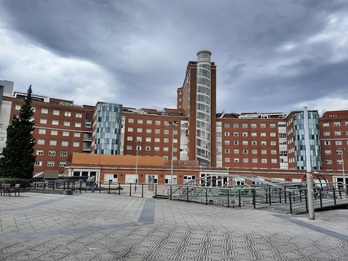 El hospital de Cruces, en una imagen de archivo. 
