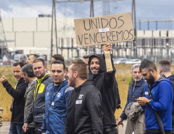 ELA, LAB eta ESK sindikatuek deituriko manifestazioa.