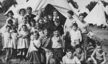 La primera parada de los menores vascos refugiados fue Stoneham.