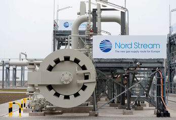 Gaseoducto Nord Stream, antes de su inauguración en noviembre de 2011.