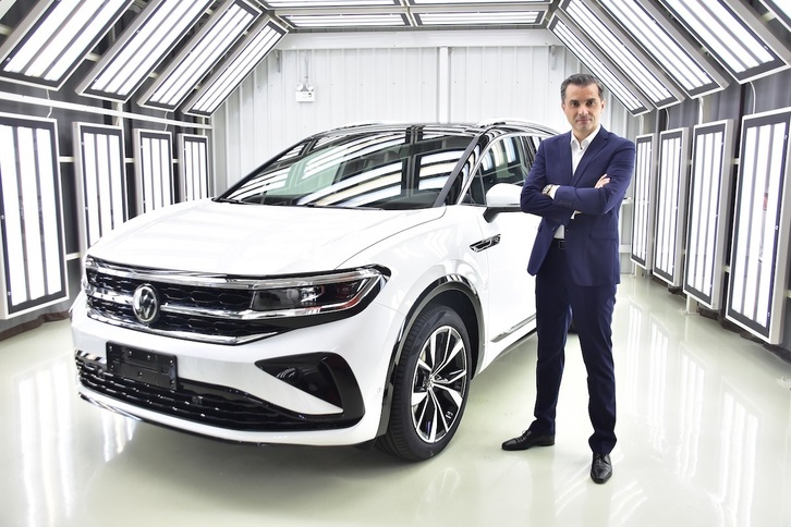 Michael Hobusch, nuevo presidente de Volkswagen Nafarroa.
