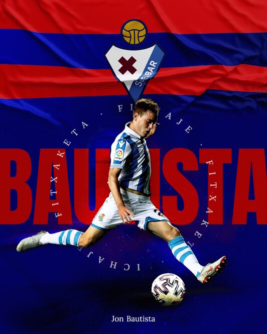 Jon Bautista jugará en Segunda División con el Eibar.