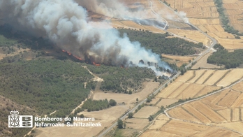 El incendio tiene diferentes focos. 