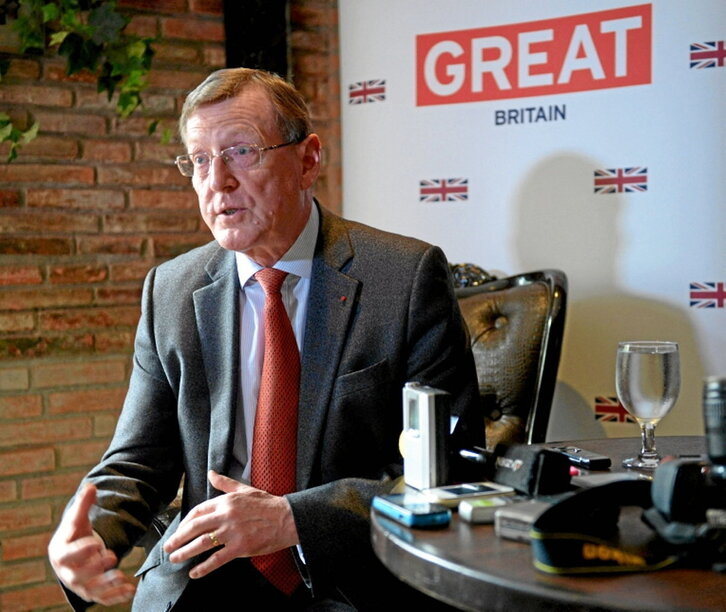 David Trimble, en una imagen de archivo.