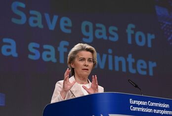 La presidenta de la Comisión Europea, Ursula von der Leyen.