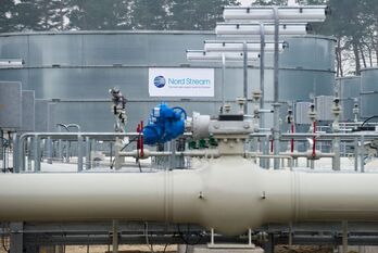 El gasoducto Nord stream que atraviesa el Mar Báltico