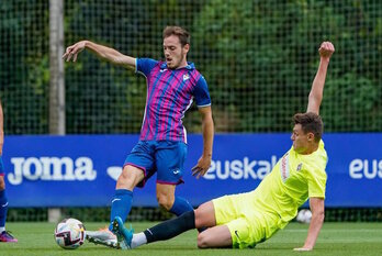 Bautista se ha estrenado como goleador con la camiseta azulgrana.