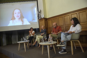 En mayo pasado, el Foro Social organizó en Donostia una mesa redonda con víctimas del Estado.