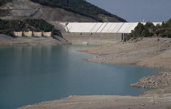 El pantano de Esa estaba a cerca del 36% de su capacidad el pasado 31 de agosto.