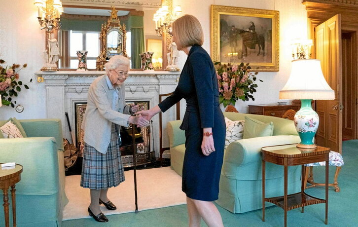 Isabel II recibió a Truss en el castillo de Balmoral.