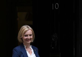 Truss, en el 10 de Downing Street.