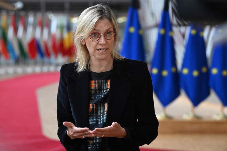 La ministra francesa para la Transición Energética, Agnès Pannier-Runacher.