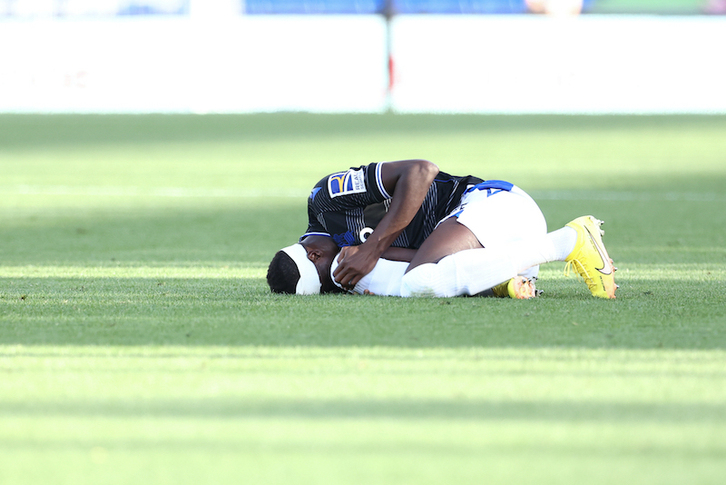 Sadiq, en el Coliseum de Getafe.