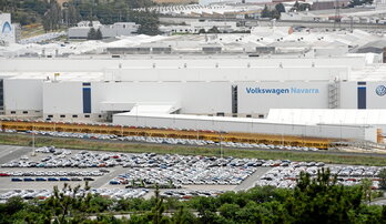 Imagen de archivo de la sede de Volkswagen Nafarroa.