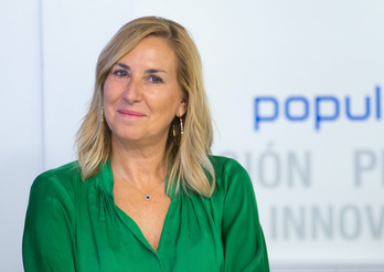 Ana Beltrán, en una reunión de la dirección del PP en 2012.