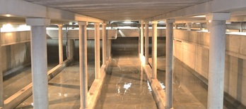 El Ayuntamiento de Bilbo ha dado inicio a las obras de construcción de los dos depósitos de inundación en Deustuibarra y Zorrotzaurre.