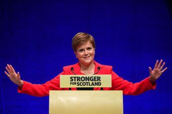 Nicola Sturgeon ha cerrado la conferencia del SNP en Aberdeen.