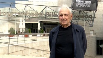 El arquitecto Frank Gerhy ha asistido a los actos conmemorativos del 25 aniversario del Museo Guggenheim de Bilbao