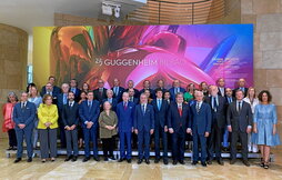 Reunión de los patronos del Museo Guggenheim en Bilbo.