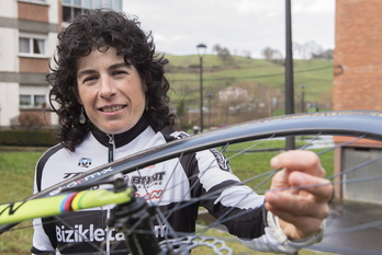 Olatz Odriozola sigue a sus 39 años como referente del ciclocross femenino vasco.