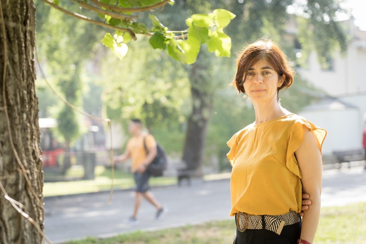 Nagore Iriberri UPV/EHUko ikertzailea eta irakaslea.