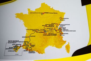 Este es el recorrido del Tour de 2023 que se ha presentado en París.