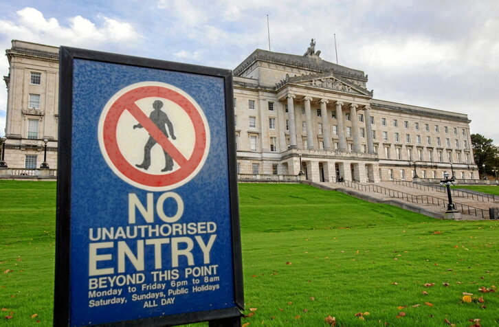 Stormont no echa a andar tras un nuevo bloqueo unionista.