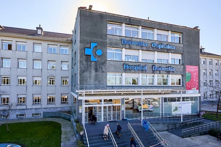 Hospital Donostia, perteneciente a la red de Osakidetza.