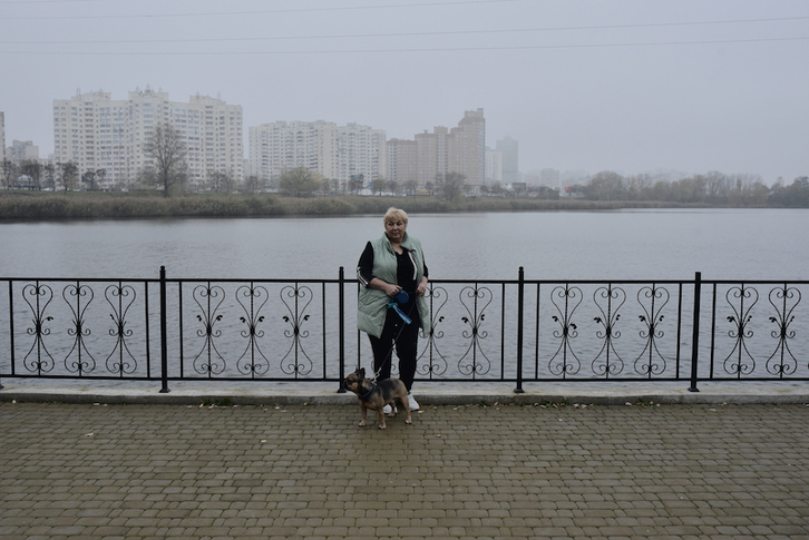  Natalia Kuderska nació en Rusia, ha vivido y vive en Kiev y se siente ucraniana.