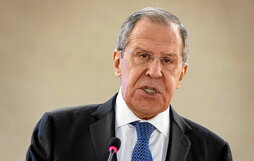 Sergei Lavrov, Errusiako kanpo arazoetako ministroa.