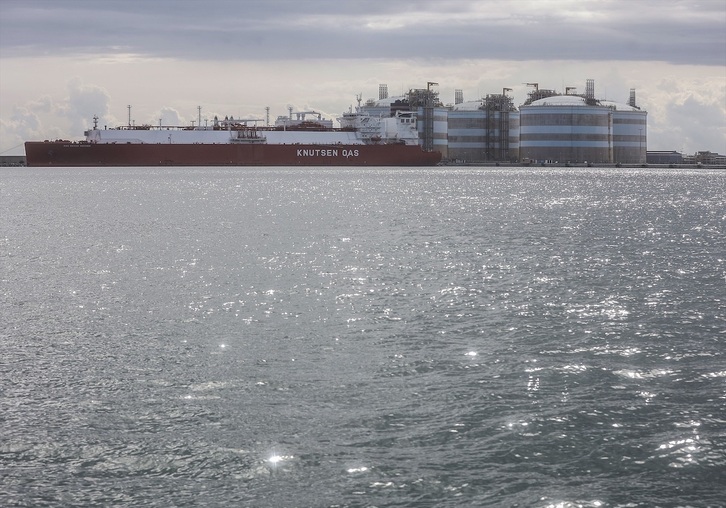  Planta regasificadora de Saggas en Sagunto.