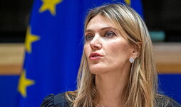 La eurodiputada griega Eva Kaili.