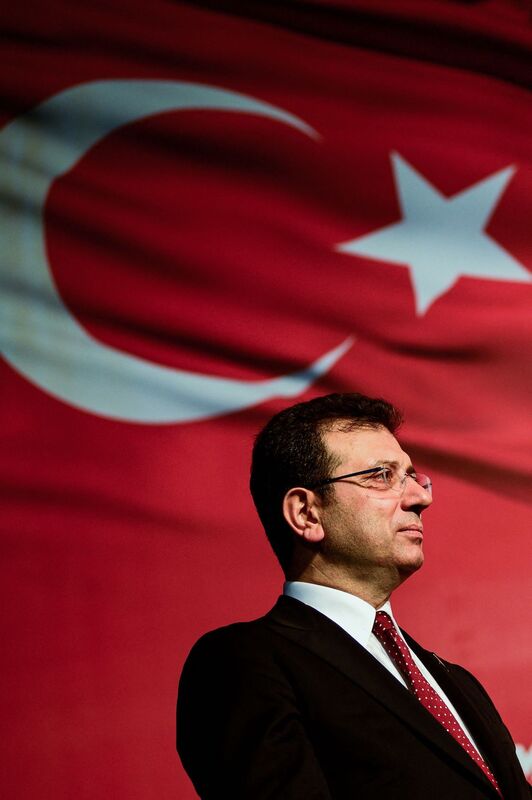 El alcalde de Estambul, Ekrem Imamoglu.