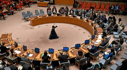 Imagen de la reunión celebrada el miércoles por el Consejo de Seguridad de la ONU.