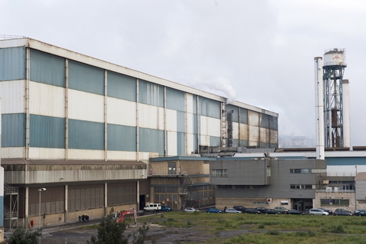 Planta de Arcelor Mittal en Sestao 