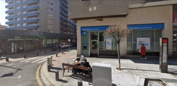 Sucursal del Banco Sabadell en Santutxu.