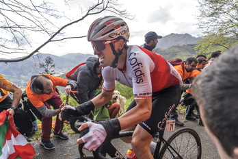 Ion Izagirre, ganador en Arrate en la Itzulia, defiende en Tolosa el título de campeón vasco de ciclocross logrado el año pasado.