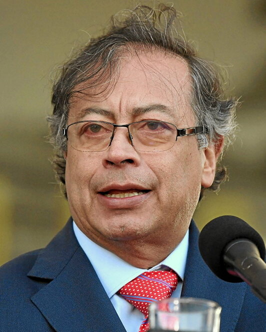 Gustavo Petro, presidente de Colombia.