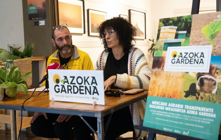 Presentación del proyecto Azoka Gardena.