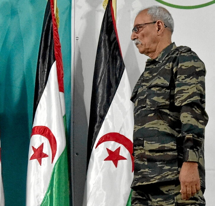 El secretario general del Frente Polisario, Brahim Ghali.