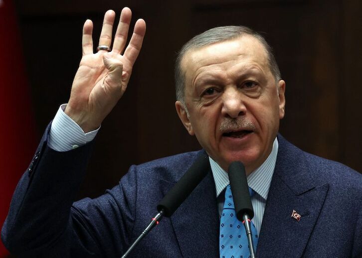 El presidente turco, Recep Tayip Erdogan.