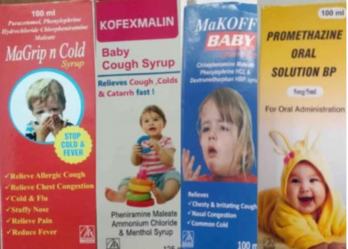 Los medicamentos contaminados son la solución oral de prometazina, los jarabes para la tos Kofexmalin y Makoff, y el jarabe para el resfriado Magrip.